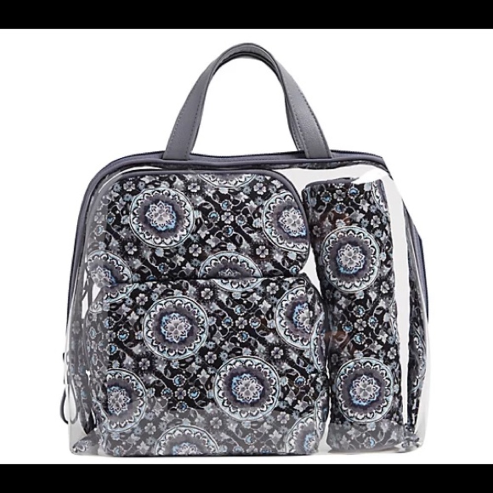 🌻Host Pick🌻 Vera Bradley 4-Piece Cosmetic Bags